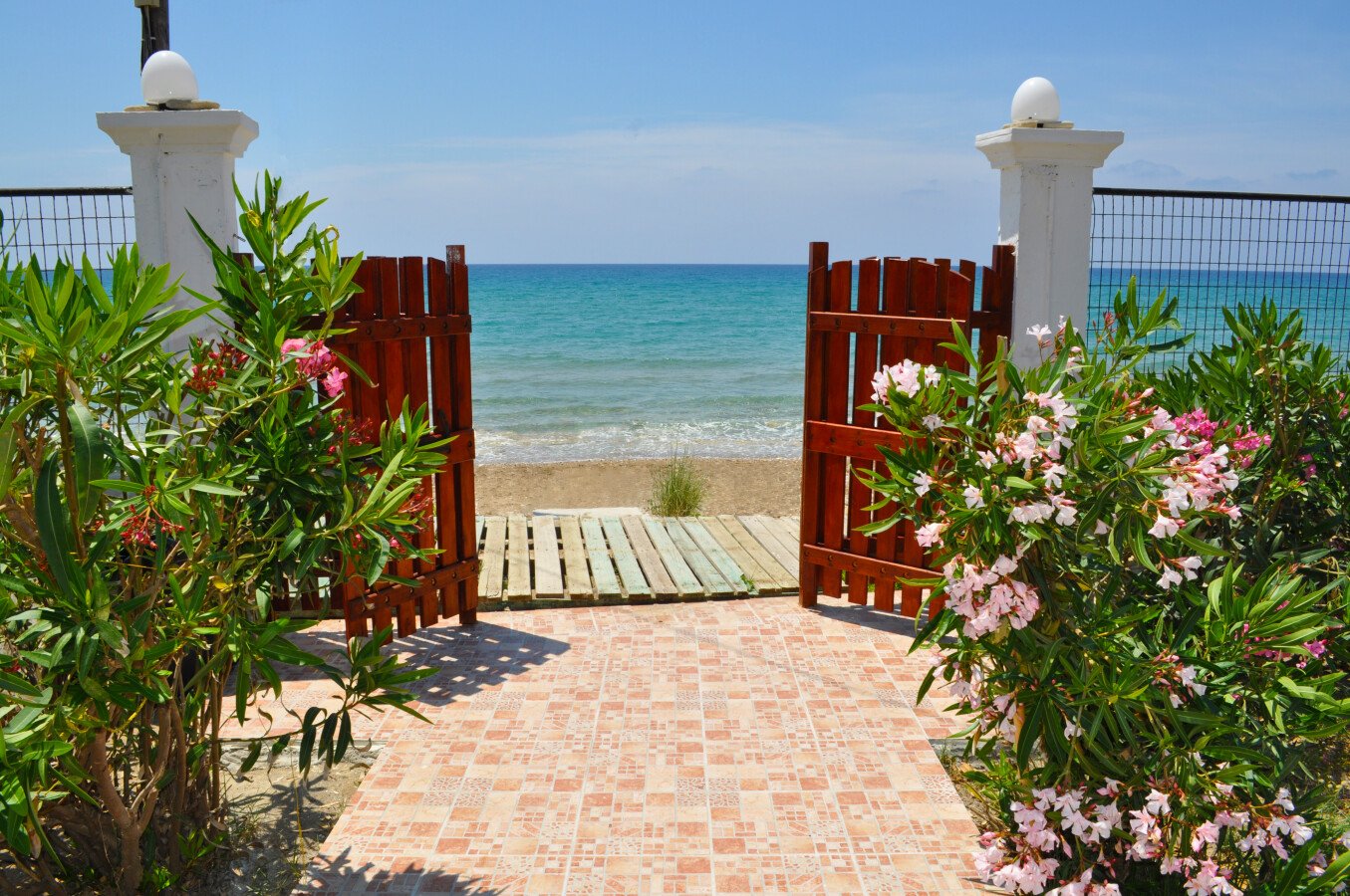 House 2 bedrooms, with sea view