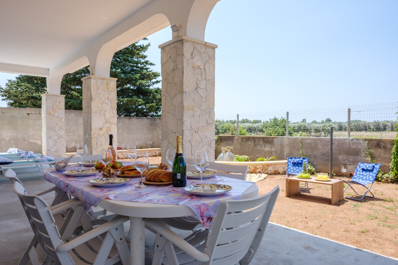 Villa 2 camere, con vista mare