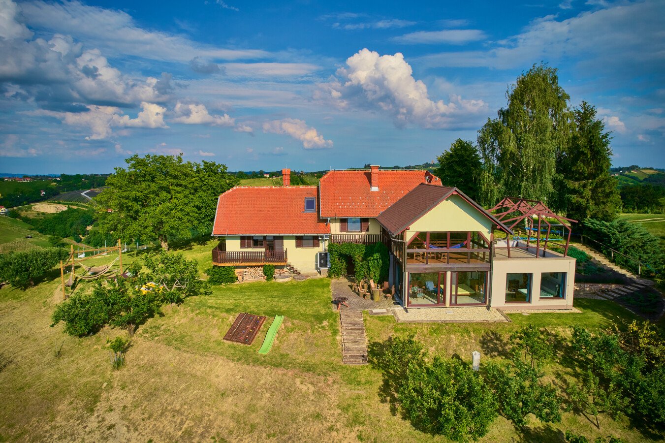 Ferienhaus 3 Schlafzimmer, mit Garten