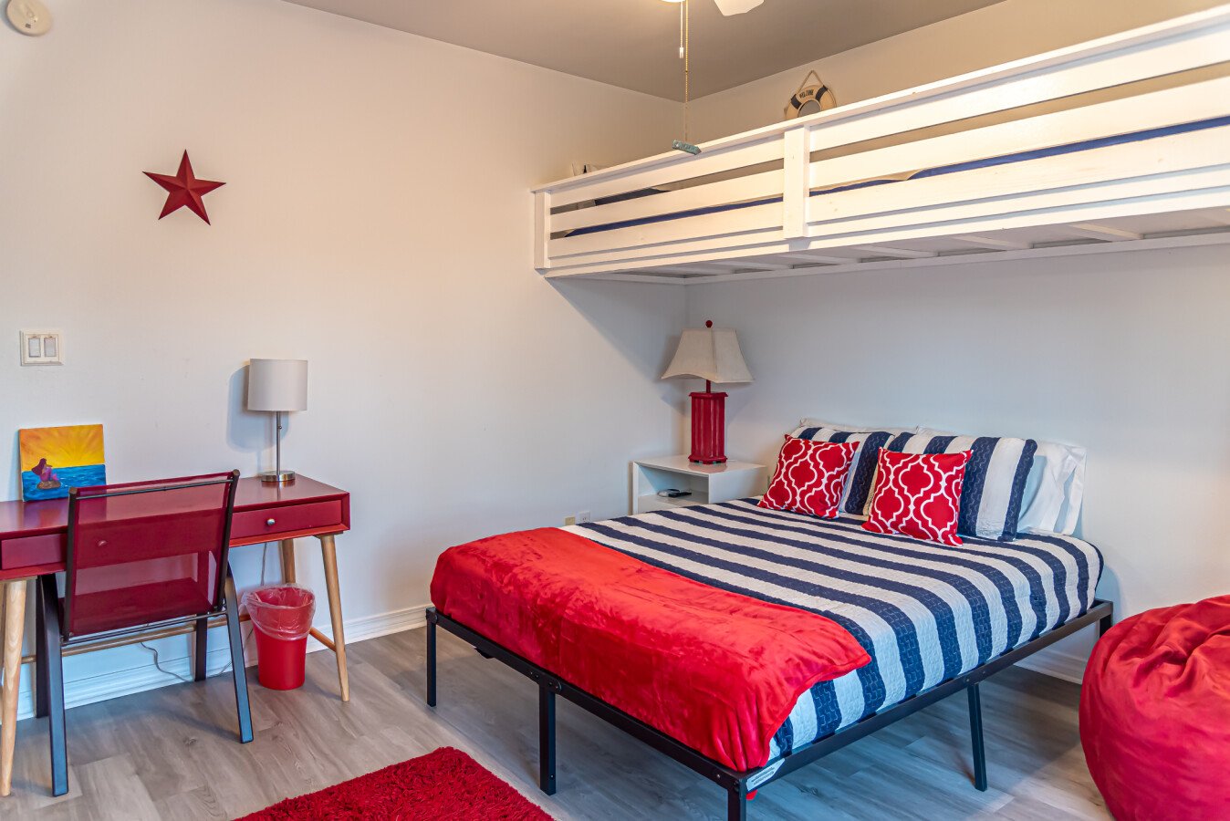 Maison confortable, 3 chambres, avec vue sur mer