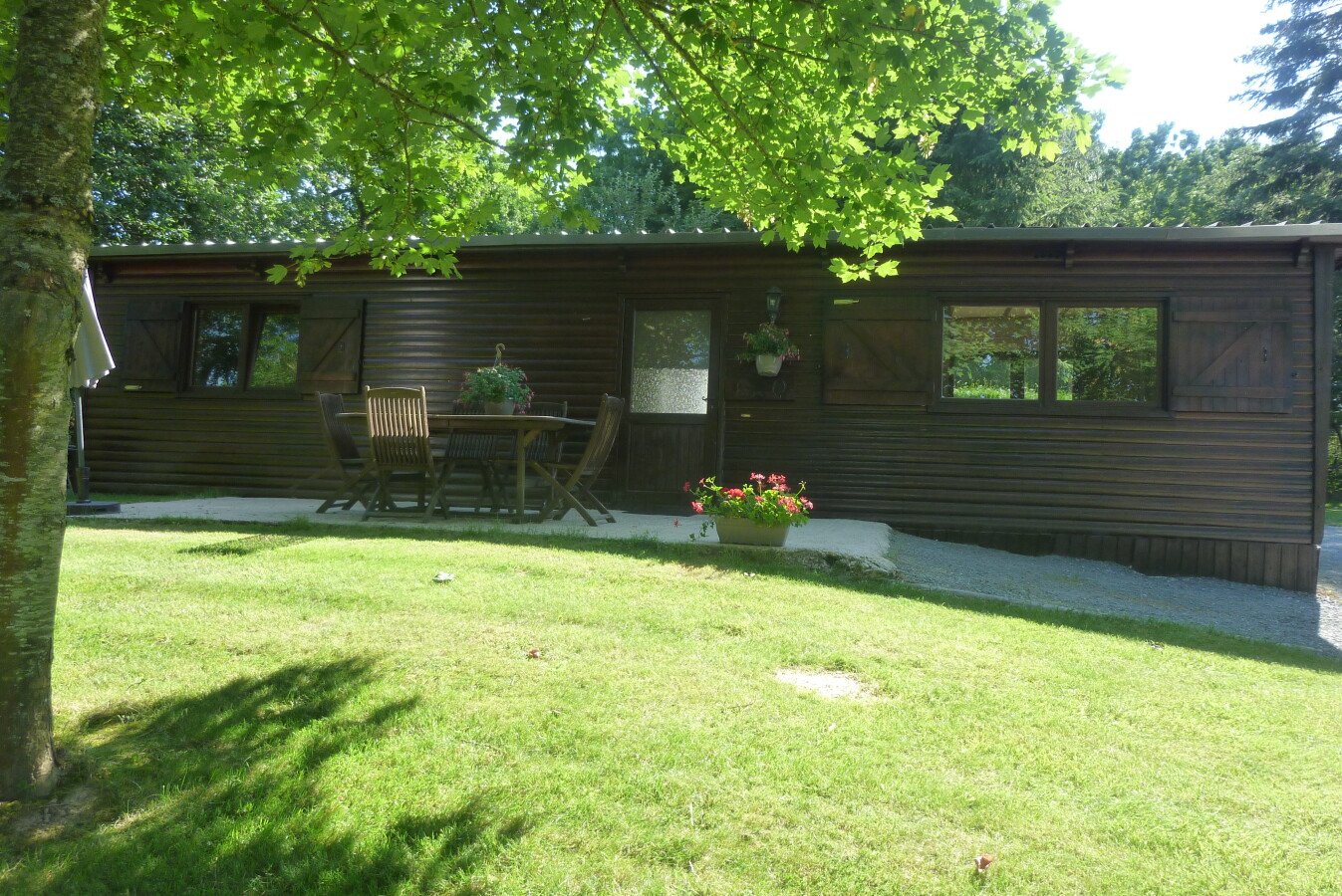 Chalet 1 slaapkamer, met tuin