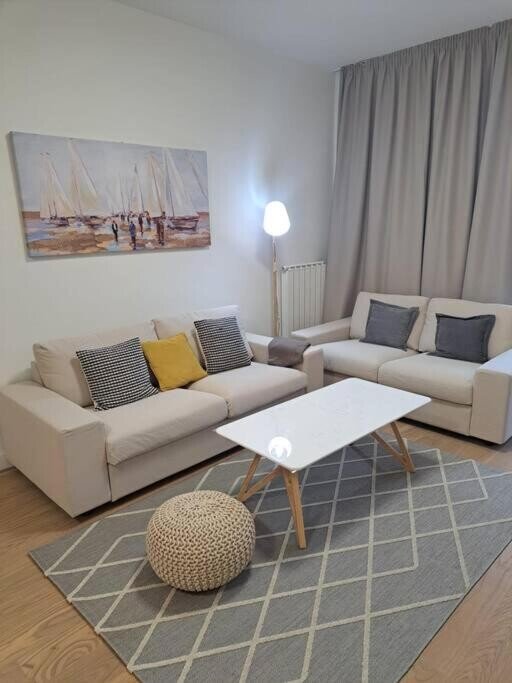 Wohnung 2 Schlafzimmer, mit Garten