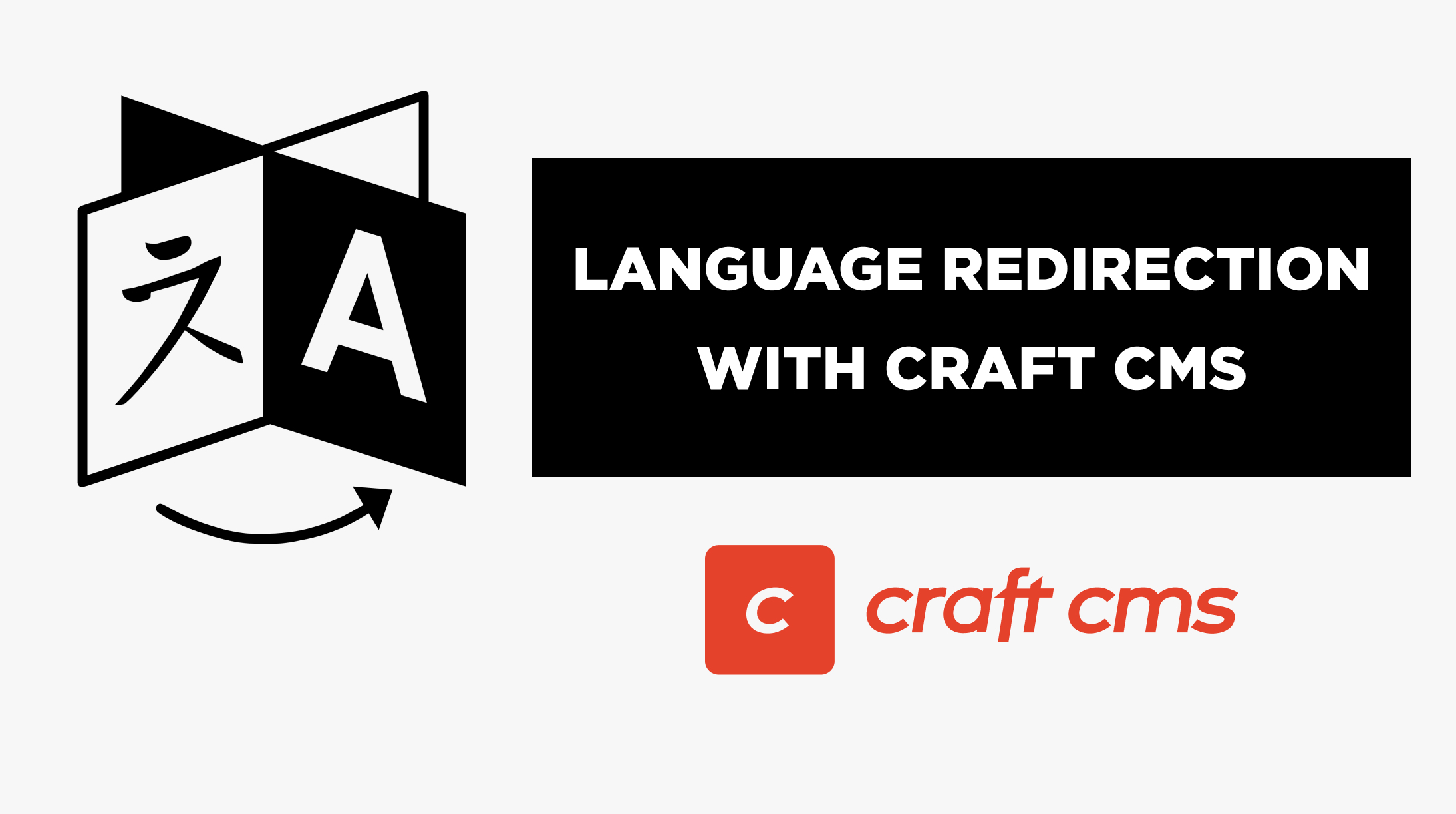 Craft CMS multilingual language redirect plugin illustration flags