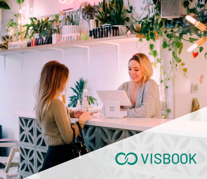 VisBook PMS hotel booking integration web development hospitality illustration