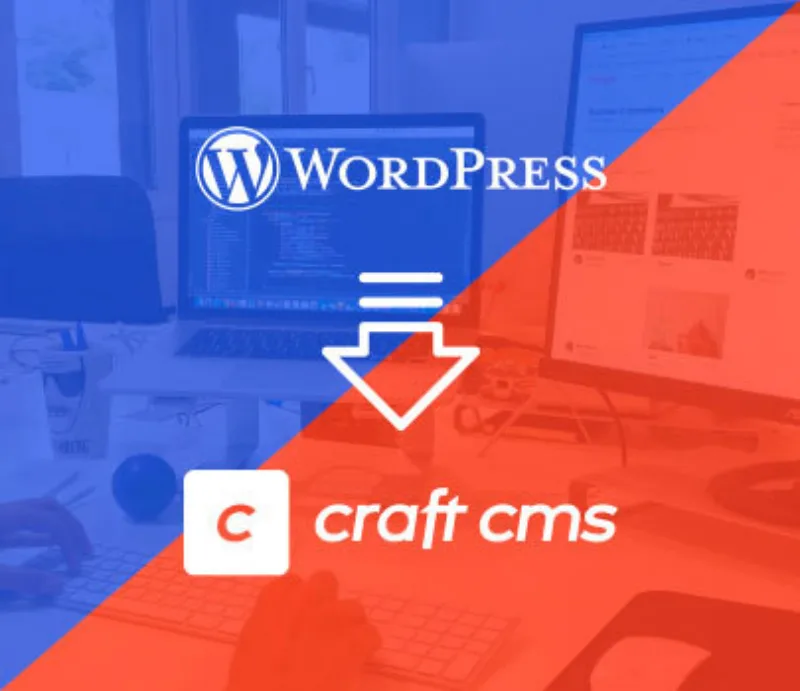 Diagrama migració WordPress a Craft CMS comparativa alternatives CMS
