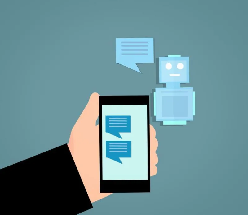 Diagrama chatbot Flutter app mòbil conversa integració intel·ligència artificial