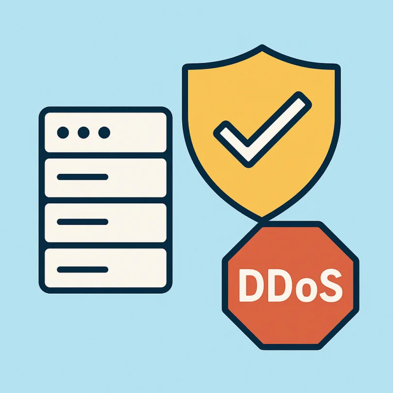 Diagrama protecció DDoS i rate limiting seguretat per llocs web Craft CMS