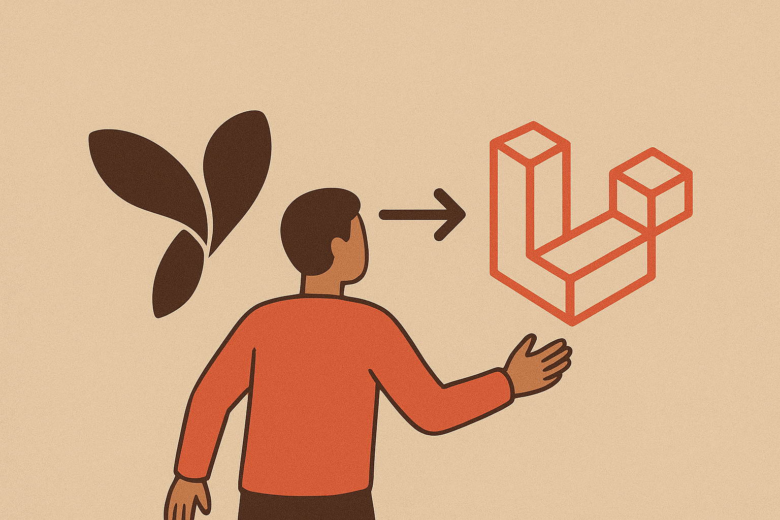 Craft CMS 6 migration diagram Yii to Laravel framework