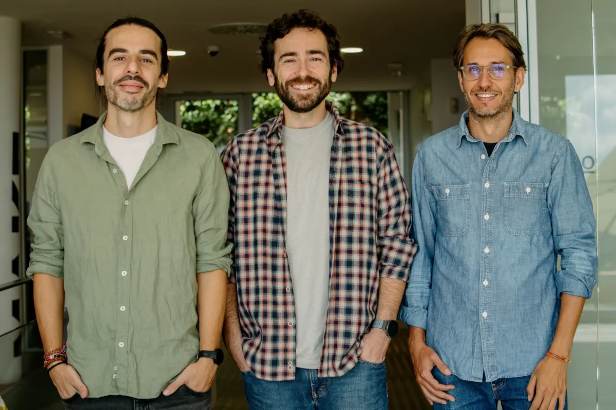 Edu Molins, Xavi Valero y Marc Bernet, socios fundadores de Liquid