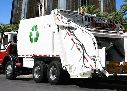Recycling truck 420
