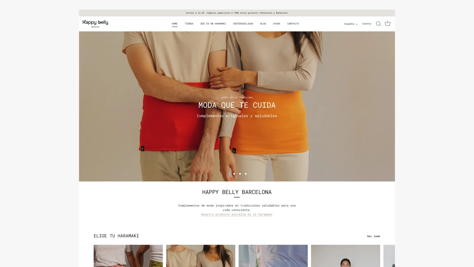 Web screen happy belly