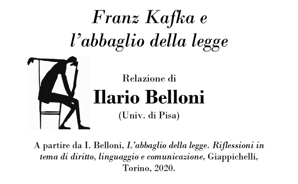 Seminario “Franz Kafka e l’abbaglio della legge”