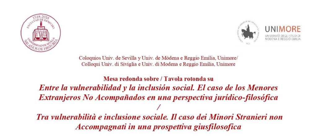 Tra vulnerabilità e inclusione sociale. Il caso dei Minori Stranieri non Accompagnati in una prospettiva giusfilosofica