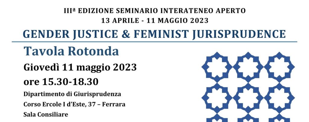 Gender Justice & Feminist Jurisprudence