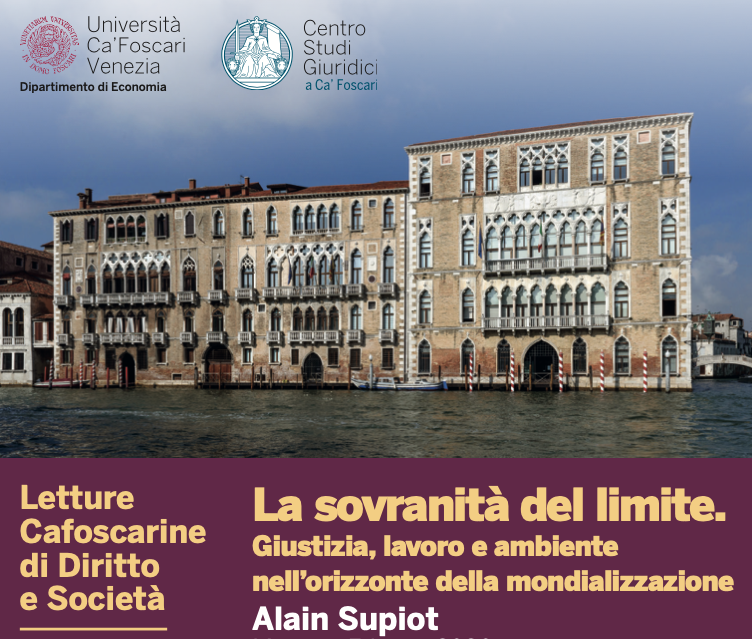 La sovranità del limite. Giustizia, lavoro e ambiente nell’orizzonte della mondializzazione