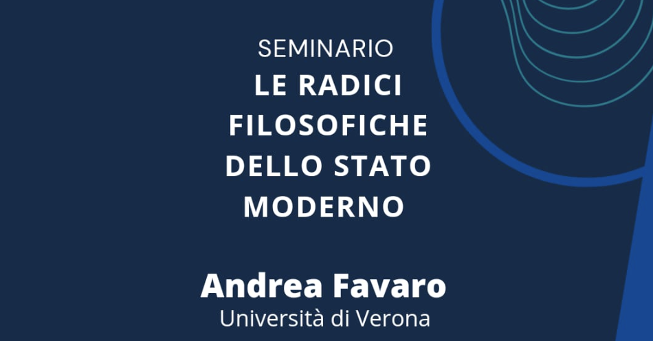 Le radici filosofiche dello stato moderno