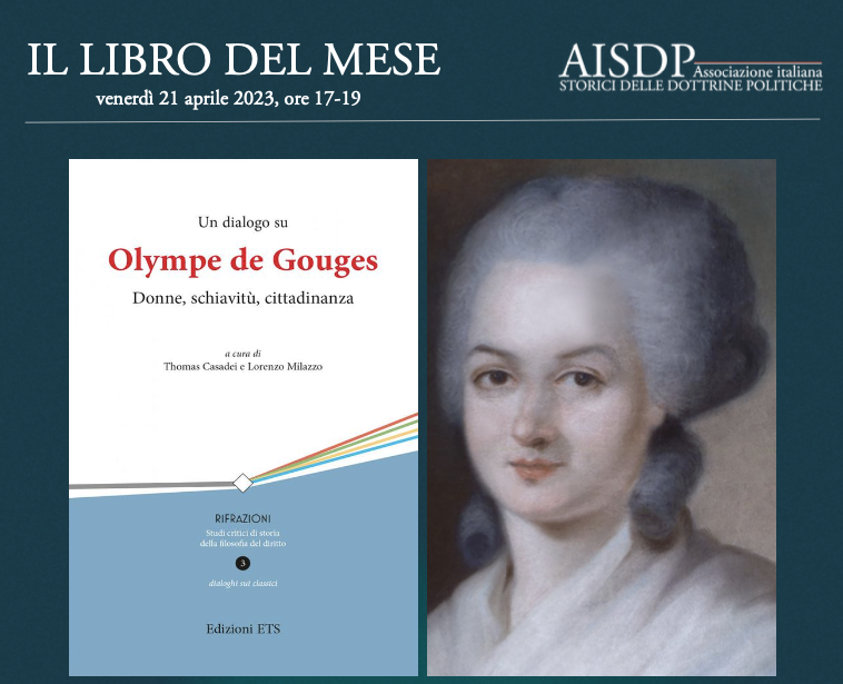 Un dialogo su Olympe de Gouges, Donne, schiavitù, cittadinanza