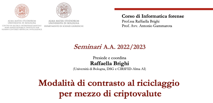 Modalità di contrasto al riciclaggio per mezzo di criptovalute