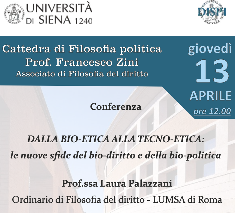 Dalla Bio-Etica alla Tecno-Etica: le nuove sfide del bio-diritto e della bio-politica