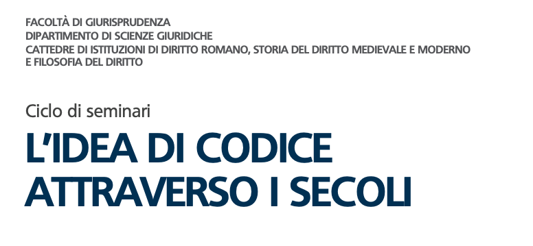 La “forma codice” fra continuità e cesure