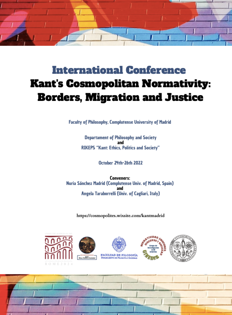 Kant’s Cosmopolitan Normativity: Borders, Migration and Justice