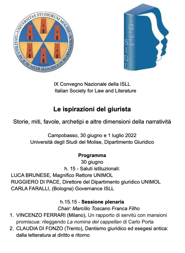 Le ispirazioni del giurista