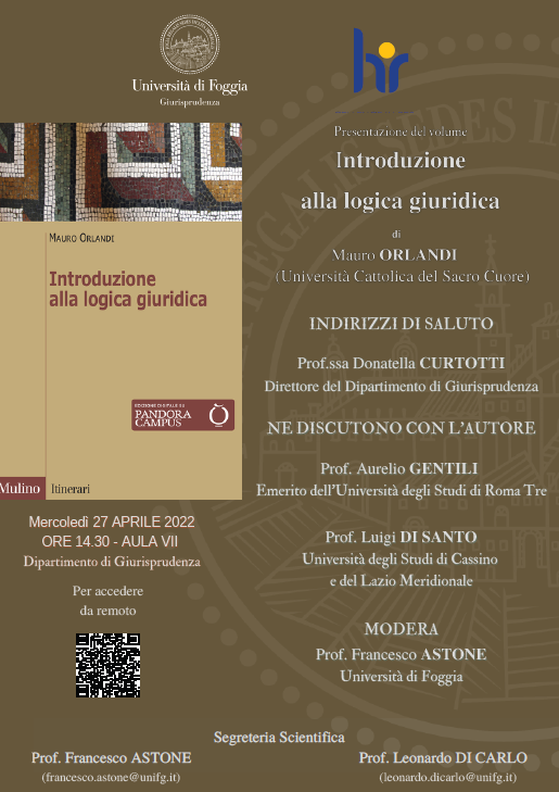 Introduzione alla logica giuridica