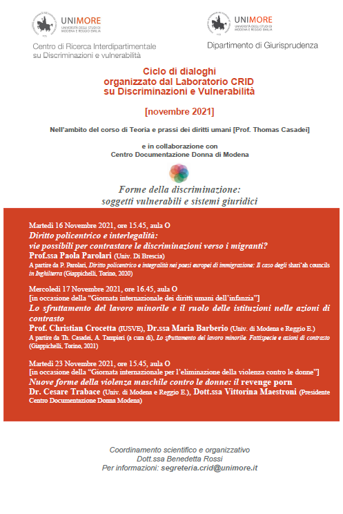 Diritto policentrico e interlegalità: vie possibili per contrastare le discriminazioni verso i migranti?