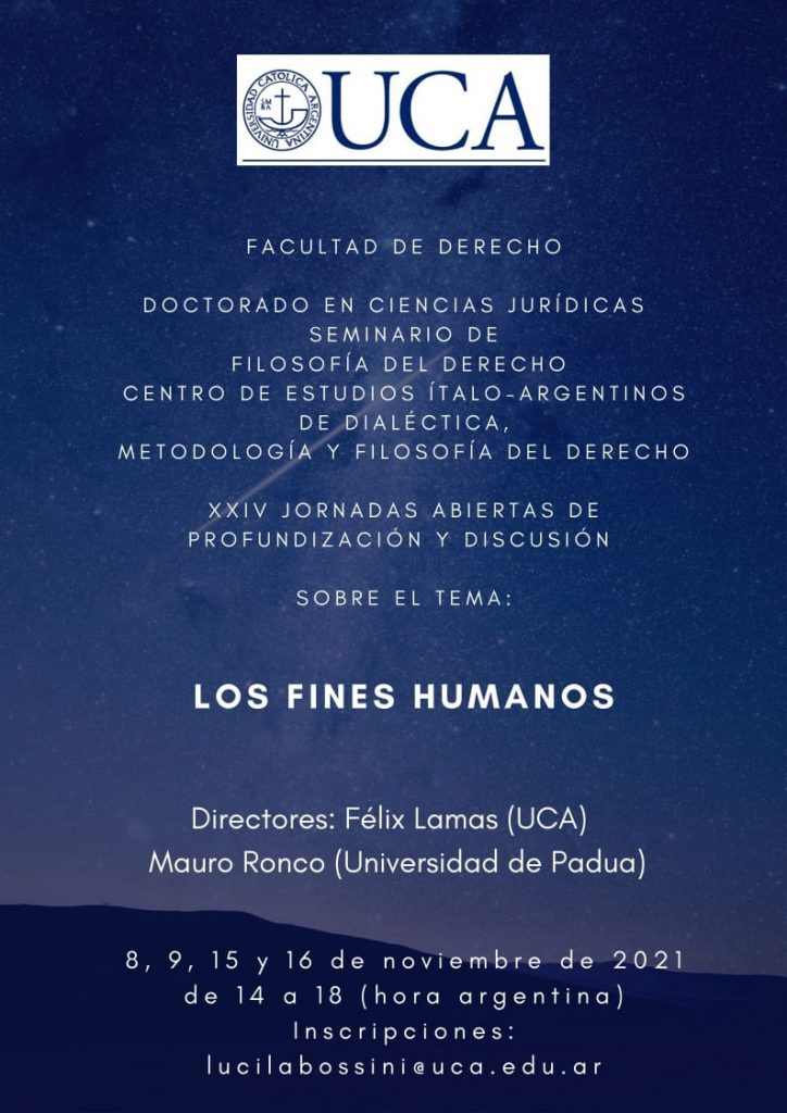 LOS FINES HUMANOS