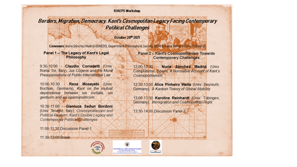 Borders, Migration, Democracy. Kant’s Cosmopolitan Legacy Facing Contemporary Political Challenges