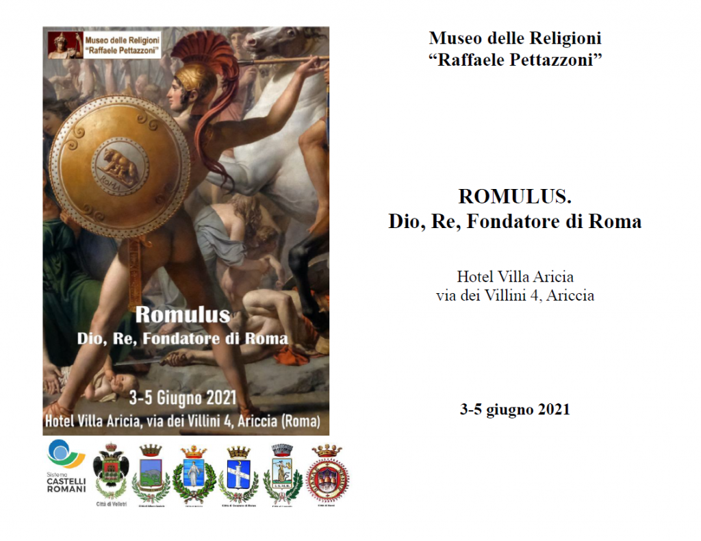 Romulus. Dio, Re, Fondatore di Roma