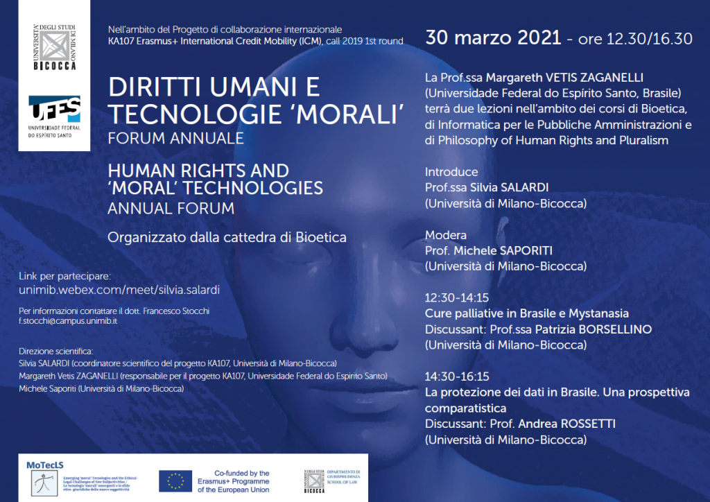 Diritti umani e tecnologie ‘morali’, Forum Annuale