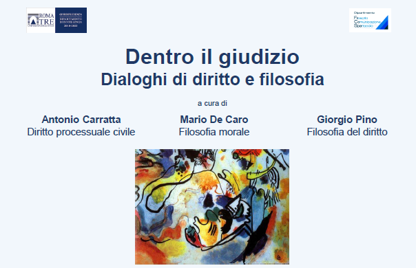 Dentro il giudizio. Dialoghi di diritto e filosofia