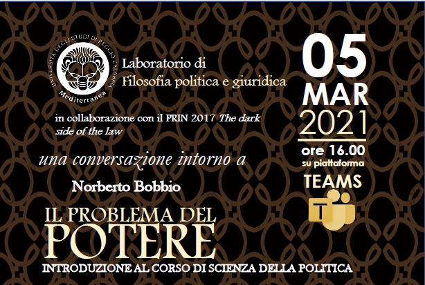 Il potere del potere. Introduzione al corso di scienza della politica