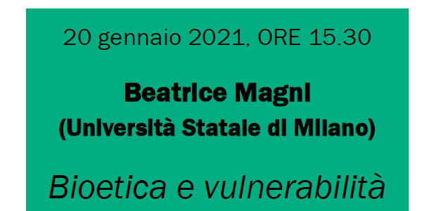 Bioetica e vulnerabilità