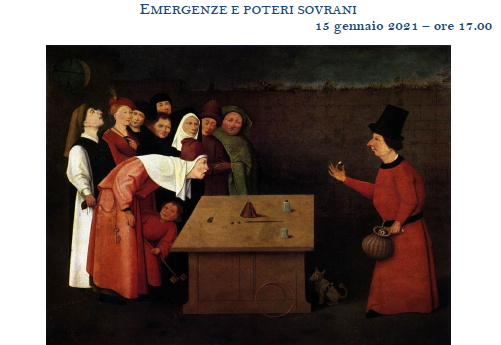 Emergenze e poteri