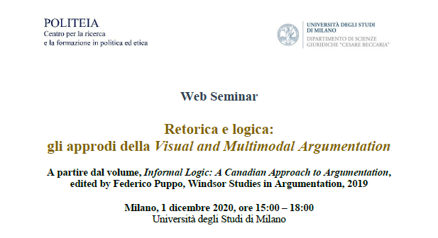 “Retorica e logica: gli approdi della Visual and Multimodal Argumentation”