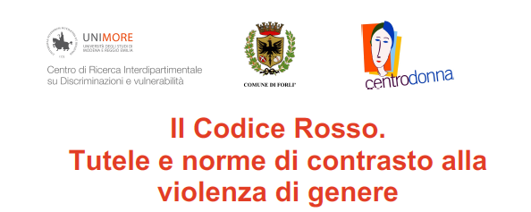 Il Codice Rosso. Tutele e norme di contrasto alla violenza di genere