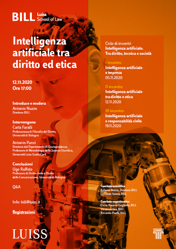 INTELLIGENZA ARTIFICIALE TRA DIRITTO ED ETICA