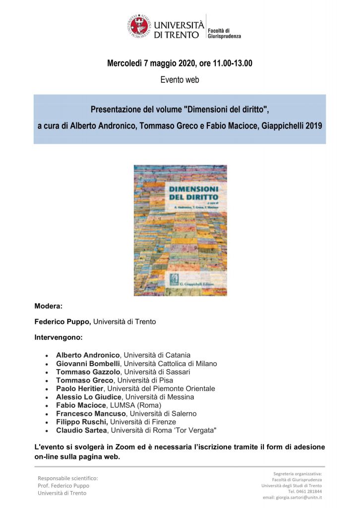 Dimensioni del diritto