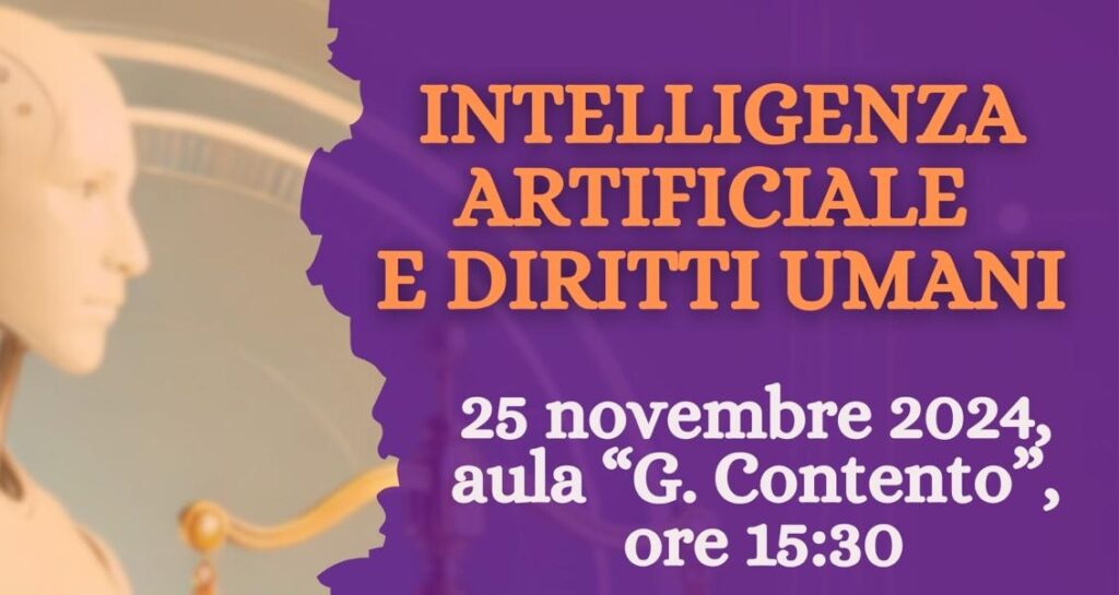 Seminario “Intelligenza artificiale e diritti umani”