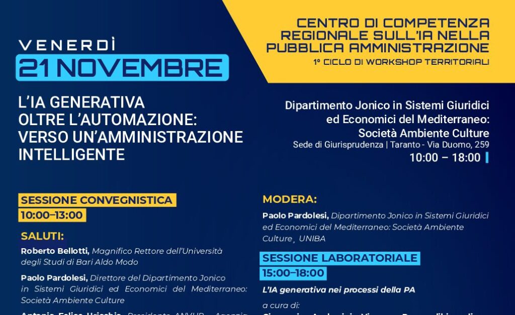 L’IA generativa oltre l’automazione: verso un’amministrazione intelligente