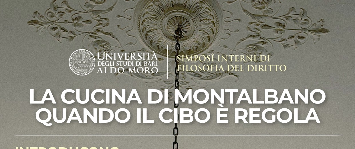 Seminario “La cucina di Montalbano quando il cibo è regola”