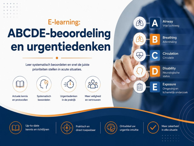 E-learning: ABCDE-beoordeling en urgentiedenken