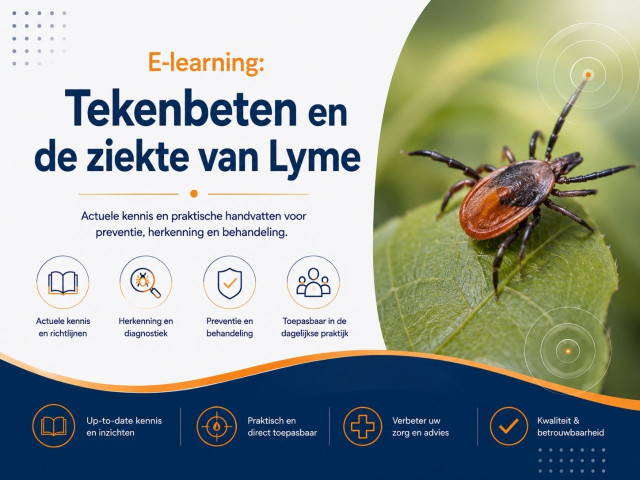 E-learning: Tekenbeten en de ziekte van lyme