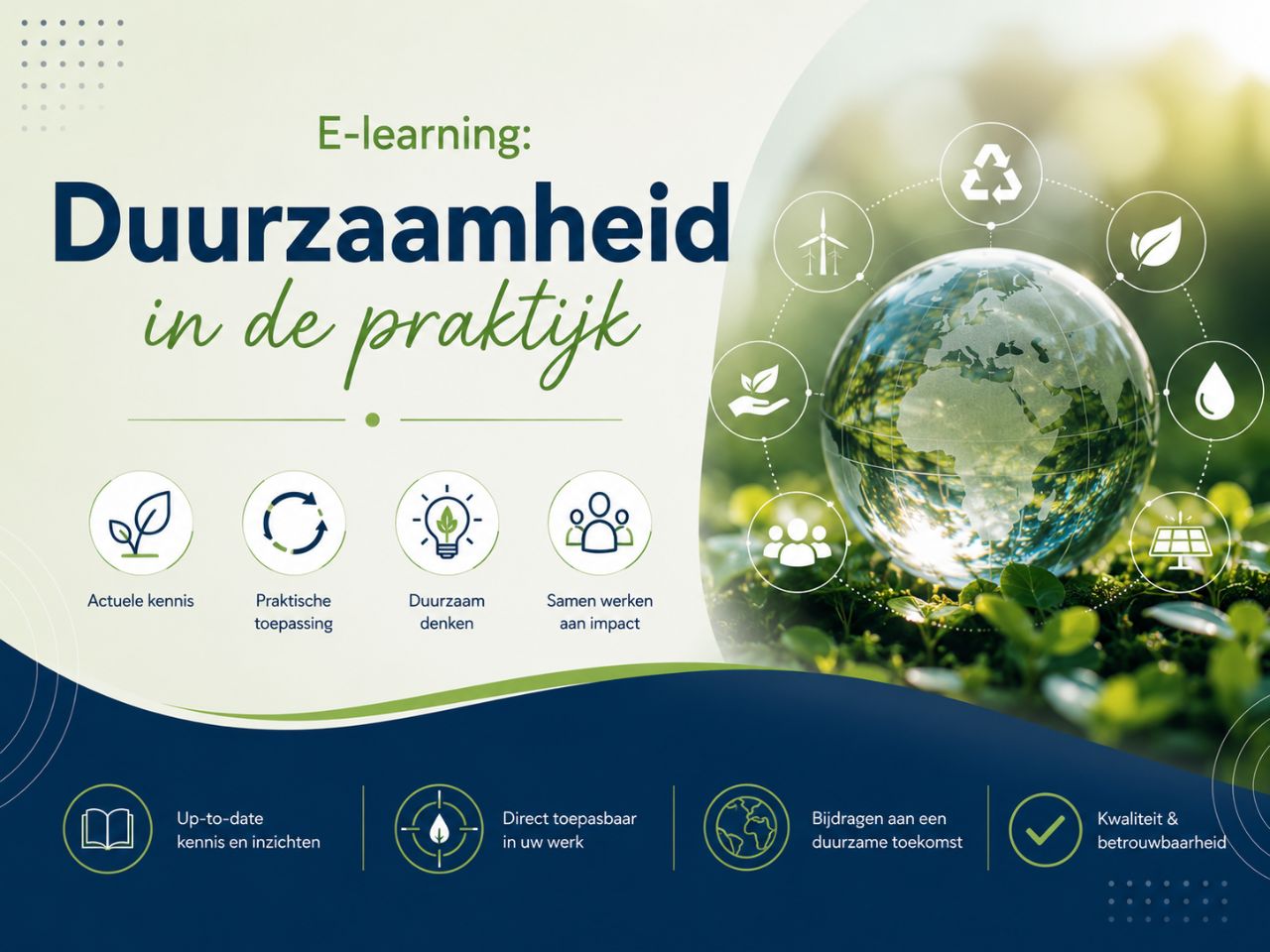 E-learning: Duurzaamheid in de praktijk