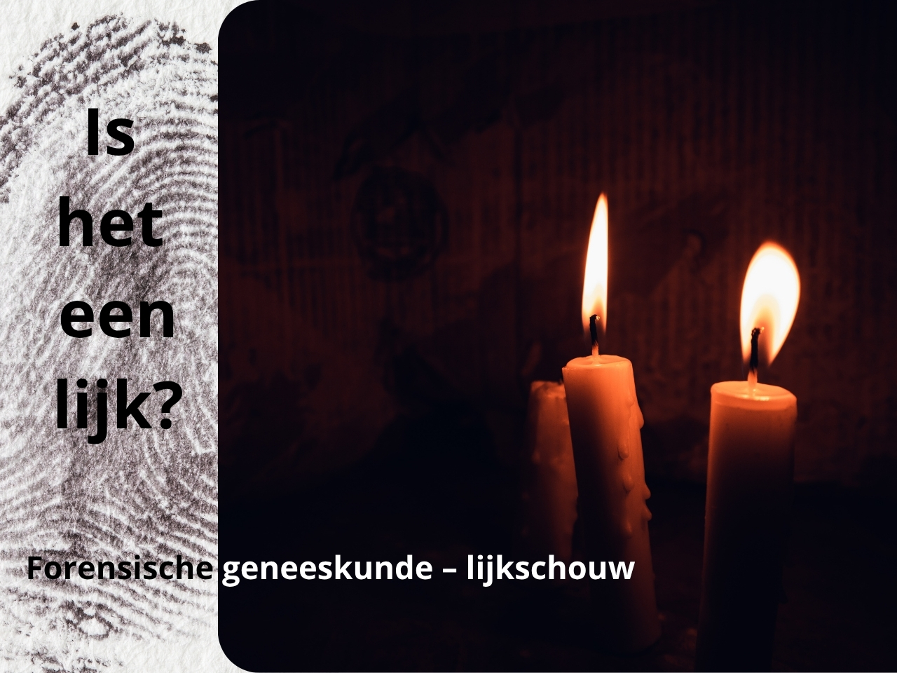 Is het een lijk? Forensische geneeskunde - lijkschouw