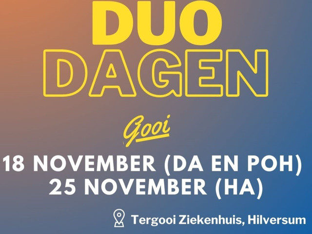 Save the date: Duodagen Gooi & Vechtstreek 2026