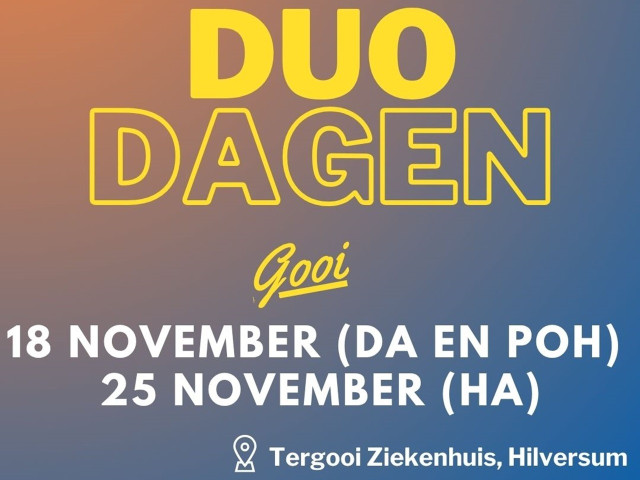 Save the date: Duodagen Gooi & Vechtstreek 2026