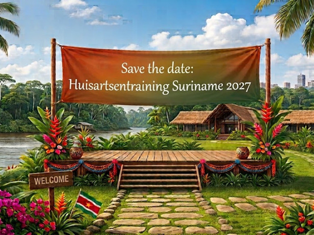 Save the date: Huisartsentraining Suriname 2027